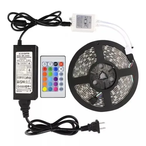 Cinta De Luz Led Rgb 10 Metros Tira Led + Control Bluetooth Rgb-10m-led